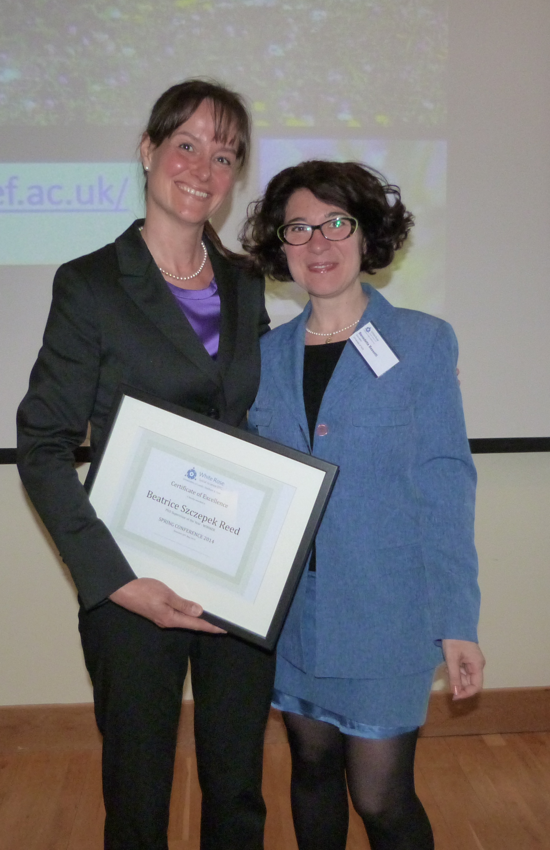 Beatrice Reed wins DTC Award Education University of York